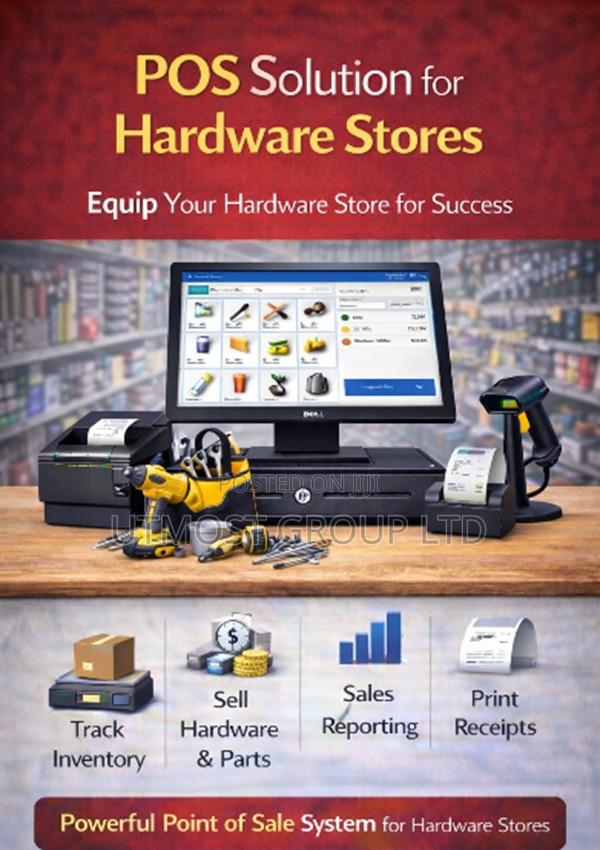 Hardware Shop Pos Software With Inventory Tracking (Software Only) - main view