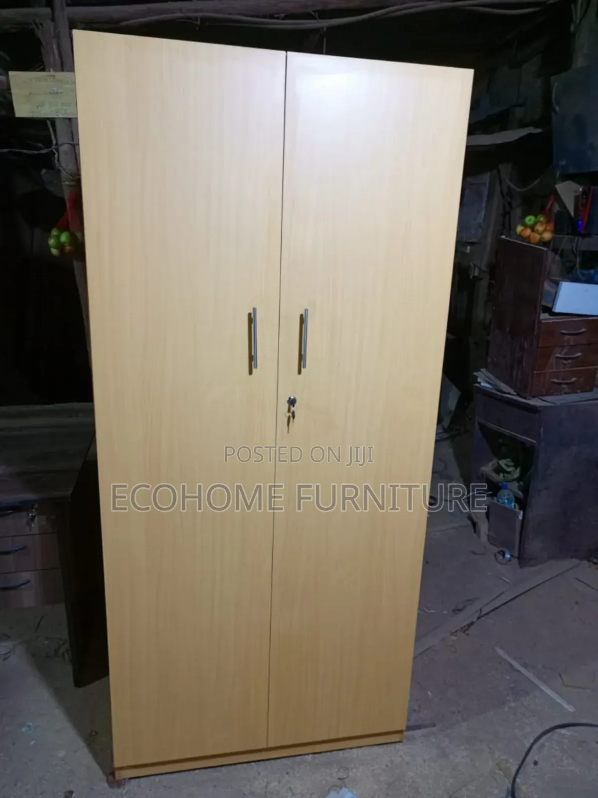 2 Door Office Cabinet Made of MDF