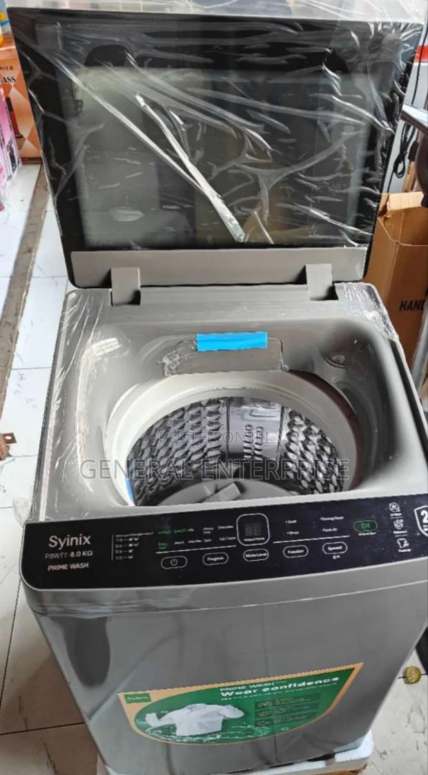 Syinix 8kg Top Load Fully Automatic - main view