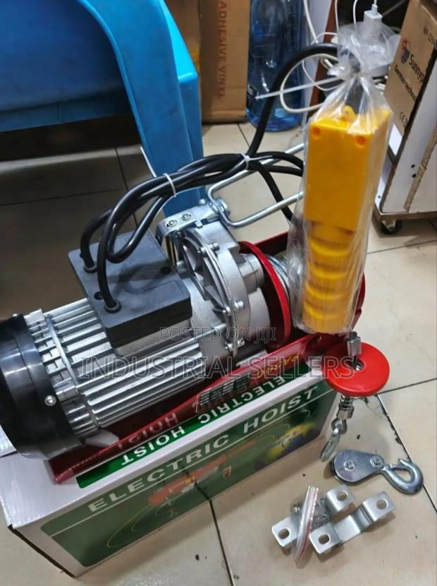 Heavy Duty Electric Hoist 500kgs Available - main view