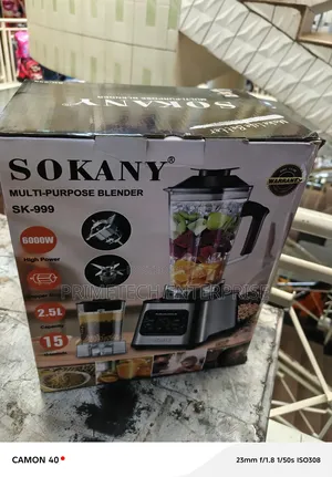 6000watts Sokany Sk 999 Commercial Blender