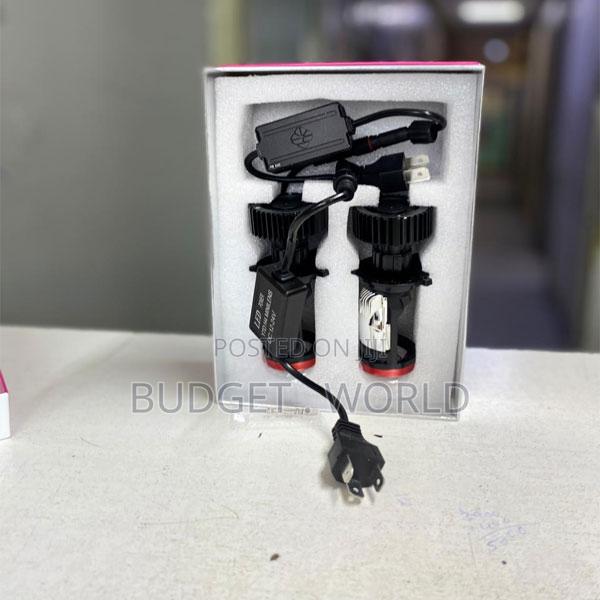 Y7 Bright White H4 Led Mini Projector Headlight Bulbs - main view