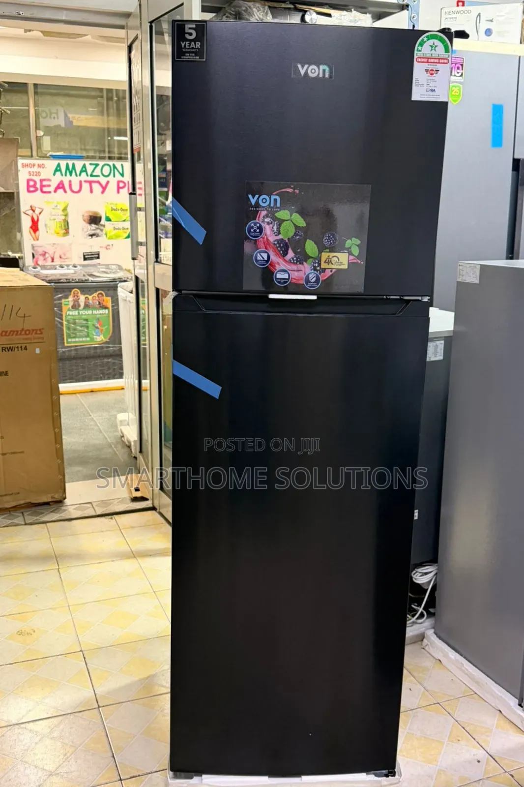 Von 247 Litres Nofrost Double Door Refrigerator