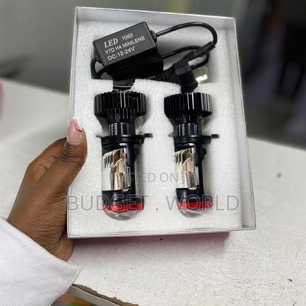 Y7 Ultra Bright H4 Led Mini Projector Headlight Lamps