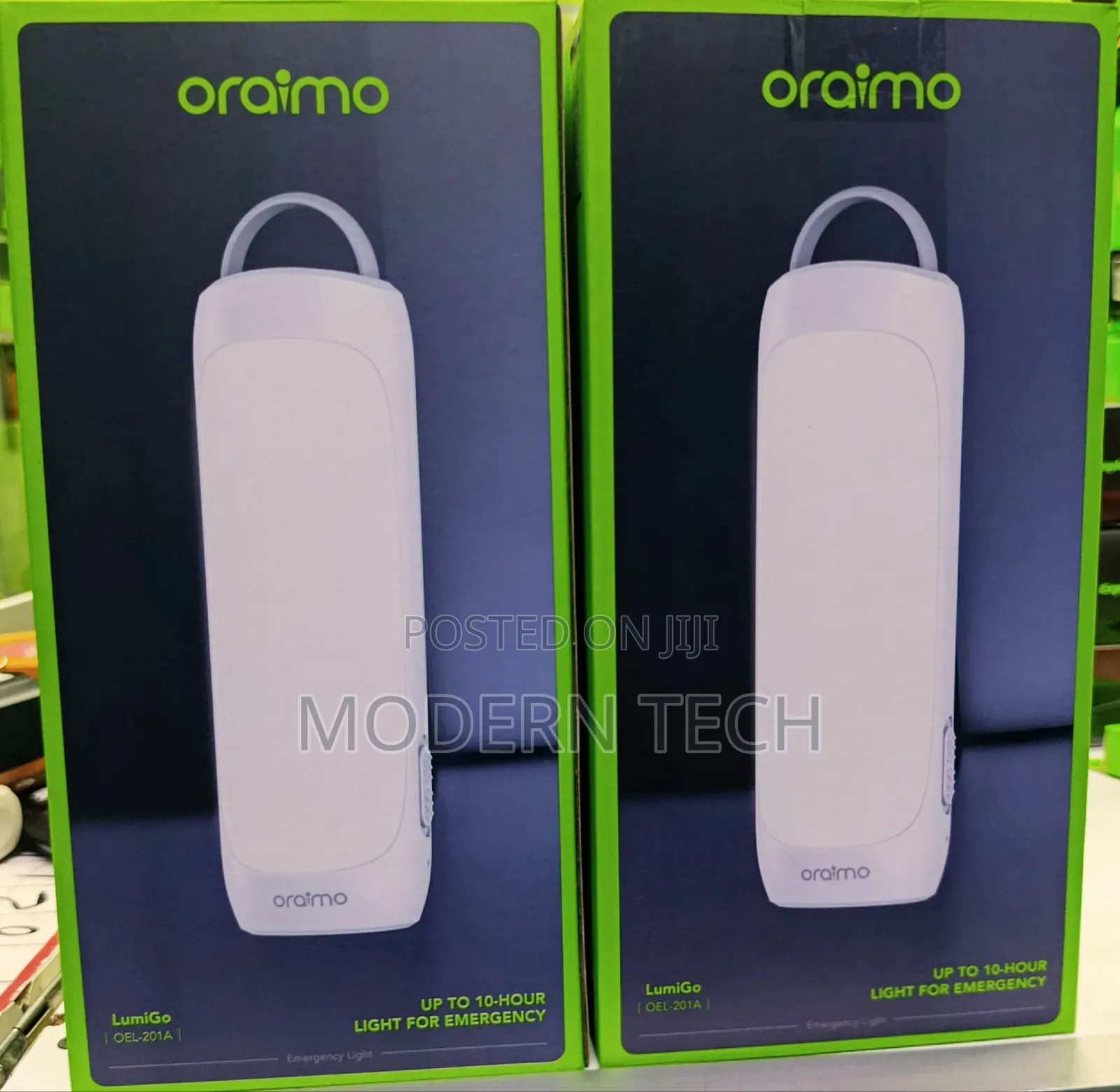 Oraimo Lumigo 300 Lumens Emergency Light 2pcs