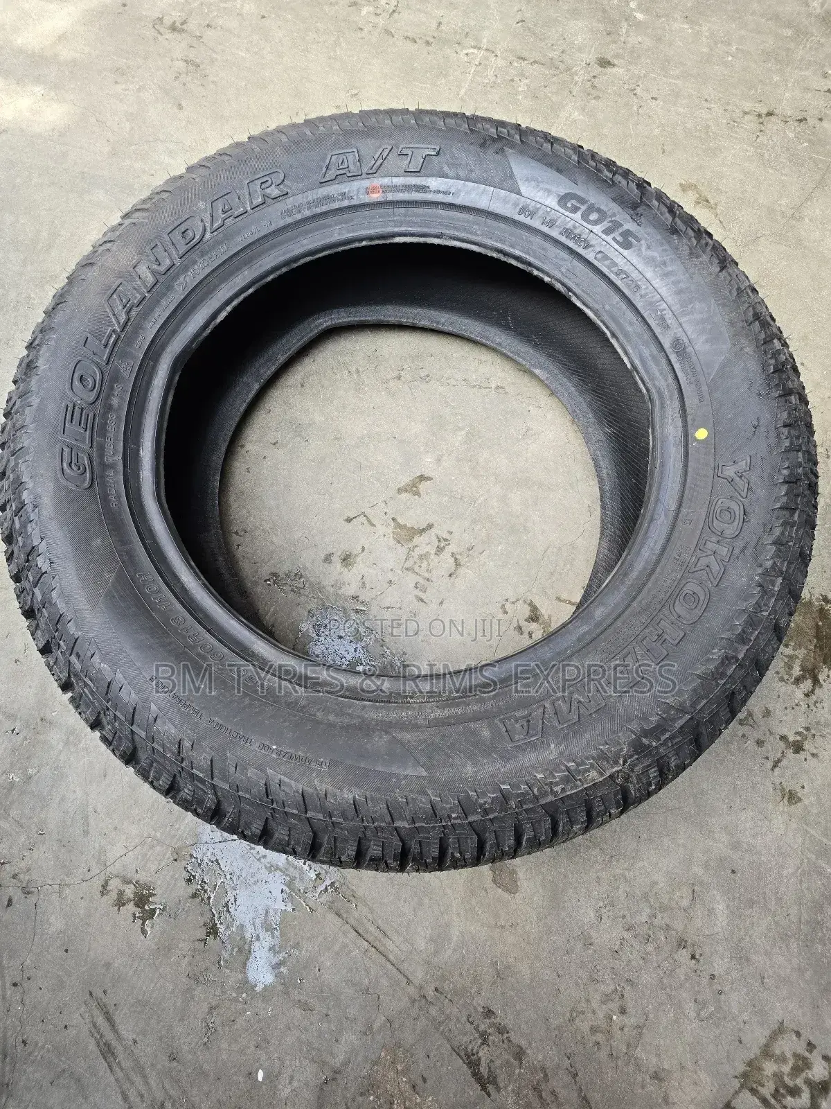 265 /60 R18 Yokohama Tyres (All Terrrain) Thailand