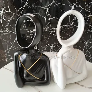 Faceless Lady Decor . Suitable for Hanging Necklaces