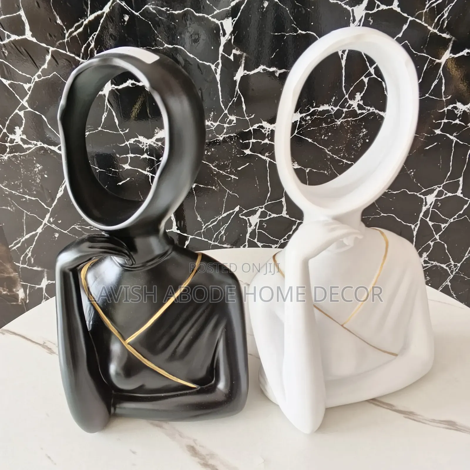 Faceless Lady Decor . Suitable for Hanging Necklaces