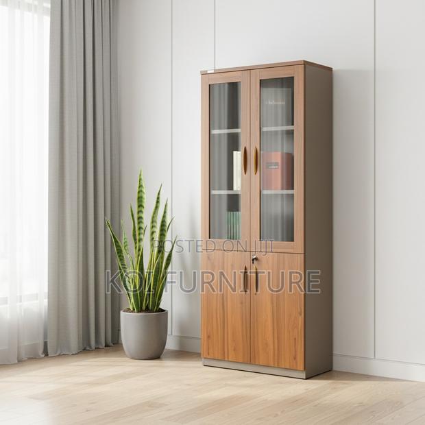 Office Cabinet; Two Doors Wooden Executive Filing Cabinet