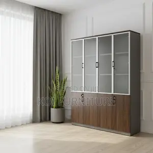Office Cabinet; Two Doors Wooden Executive Filing Cabinet
