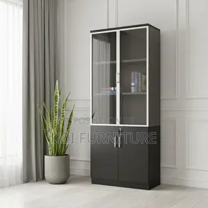 Office Cabinet; Two Doors Wooden Executive Filing Cabinet
