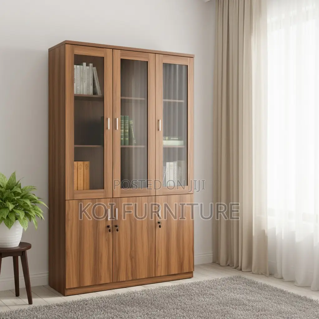 Office Cabinet; Two Doors Wooden Executive Filing Cabinet