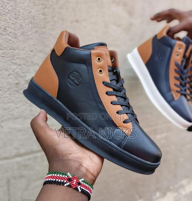 Men Timberland Leather Shoes Available Now - main view