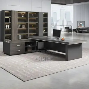Office Desk : 2-Metres Executive L-Shaped Office Desk