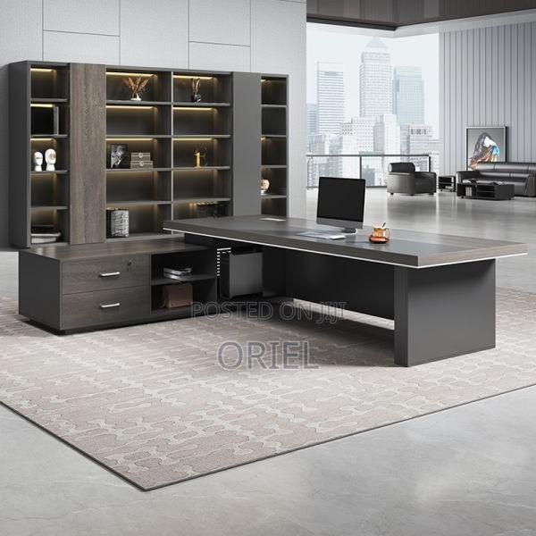 Office Desk : 2-Metres Executive L-Shaped Office Desk - thumbnail 5