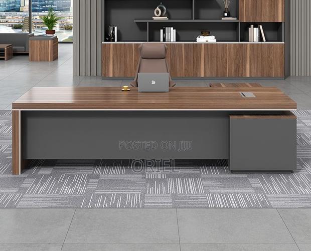 Office Desk : 2-Metres Executive L-Shaped Office Desk - thumbnail 7