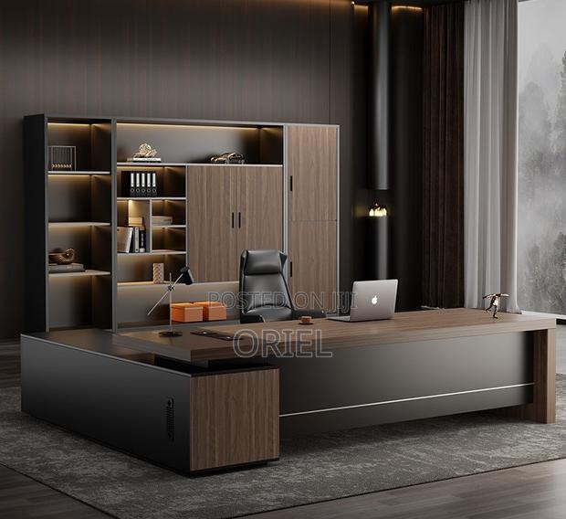 Office Desk : 2-Metres Executive L-Shaped Office Desk - thumbnail 10