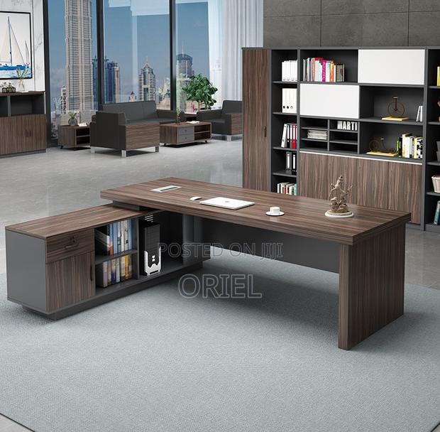 Office Desk : 2-Metres Executive L-Shaped Office Desk - thumbnail 14