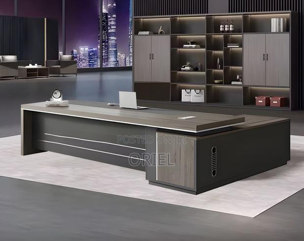 Office Desk : 2-Metres Executive L-Shaped Office Desk - thumbnail 15