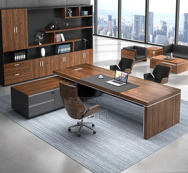 Office Desk : 2-Metres Executive L-Shaped Office Desk - thumbnail 18