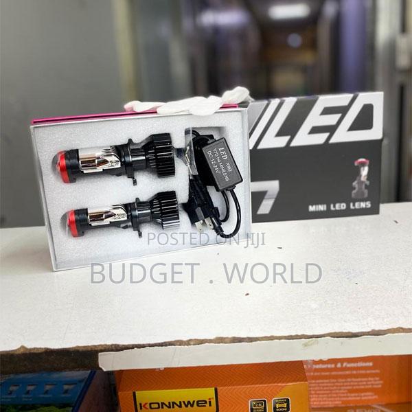 24. Y7 H4 Led Mini Projector Bulbs for Vehicles