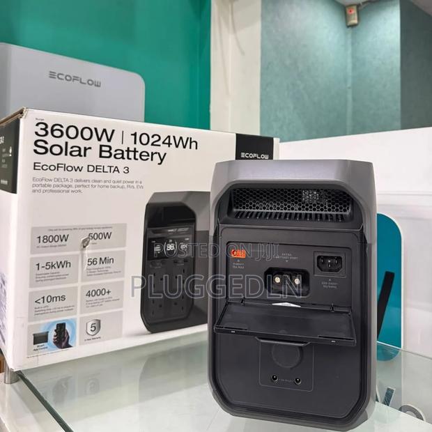 *Ecoflow Delta 3 Portable Power Station. - main view