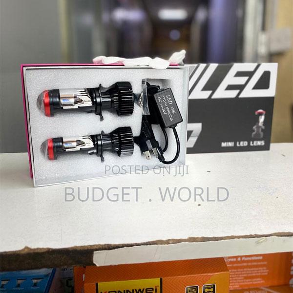 25. Y7 Super Bright Led Headlight Bulbs H4 Mini Projector