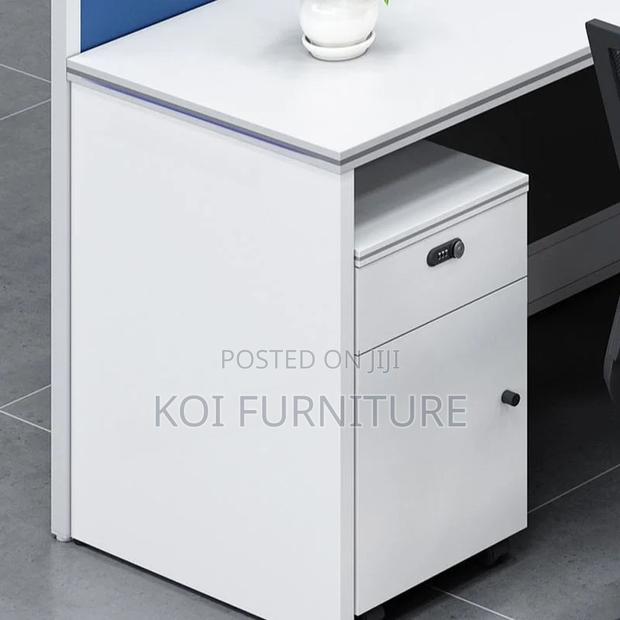 Office Workstation; Four Users MDF Office Station Desks - thumbnail 3