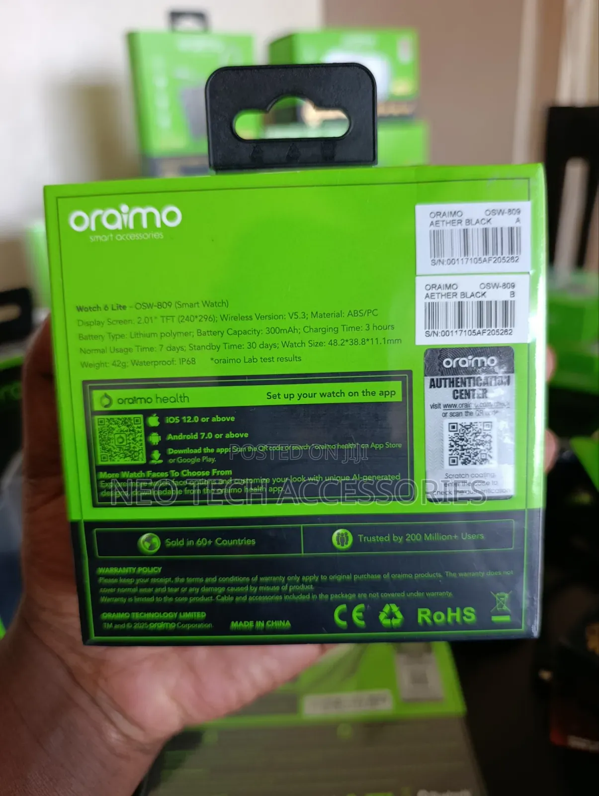 Oraimo Watch 6 Lite
