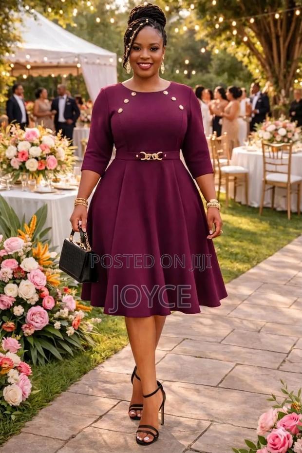 Skater Below Knee Dress
