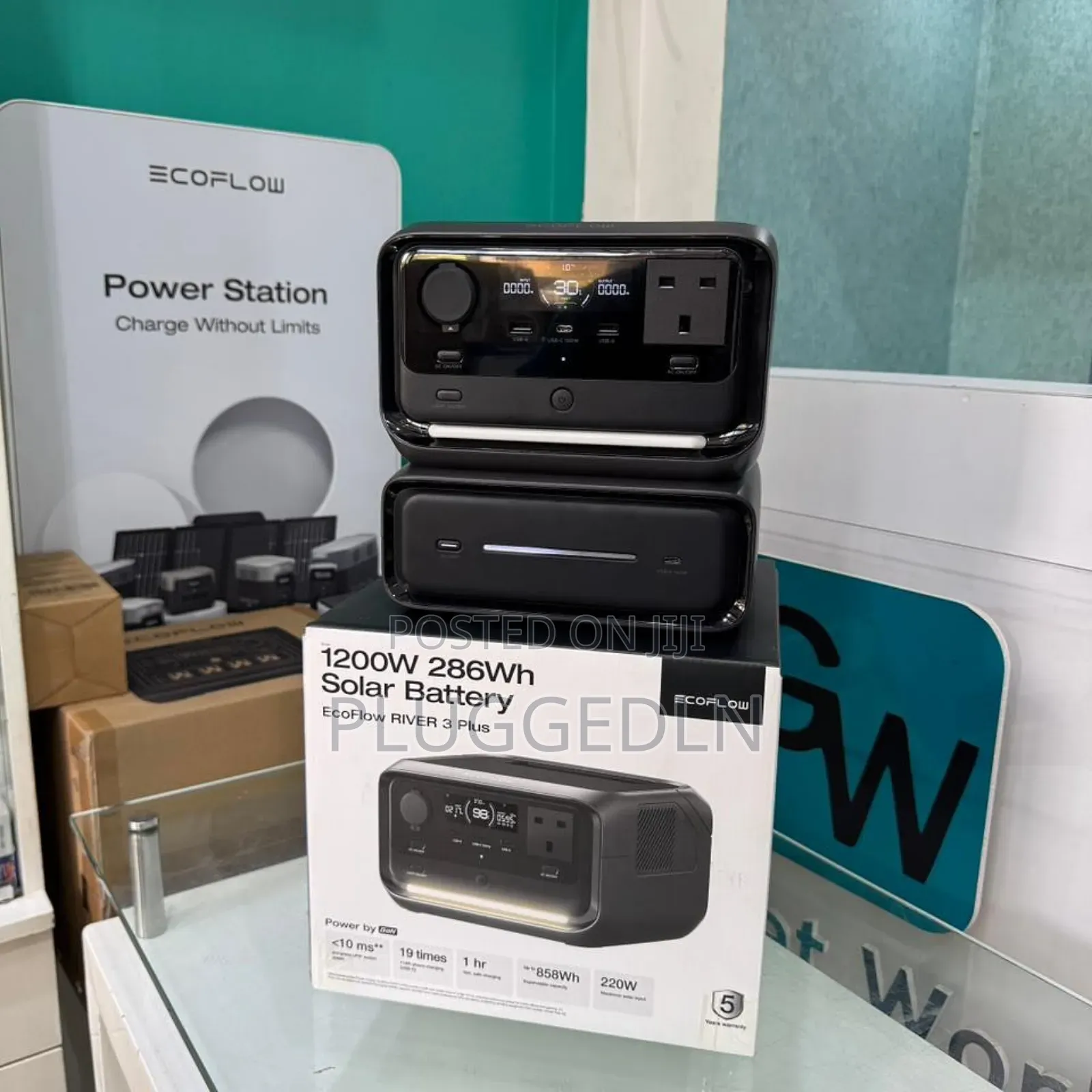 Ecoflow River 3 Plus Portable Power Station and Extra Battery