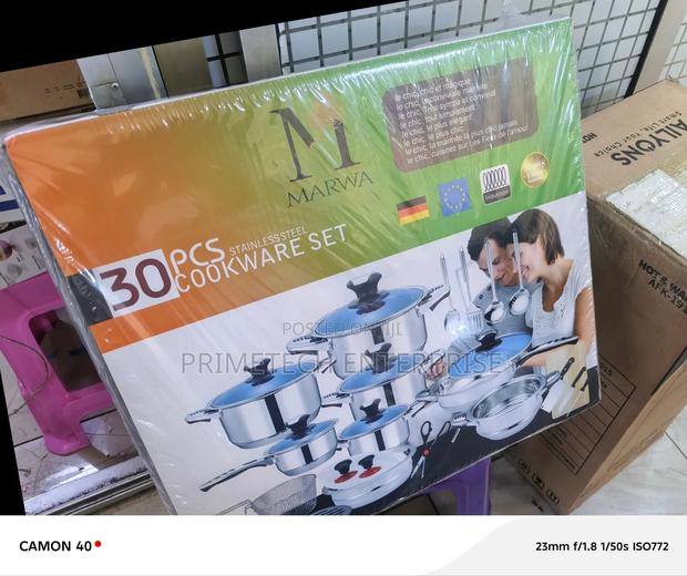 30pcs Stainless Steel German Marwa Cookware - main view