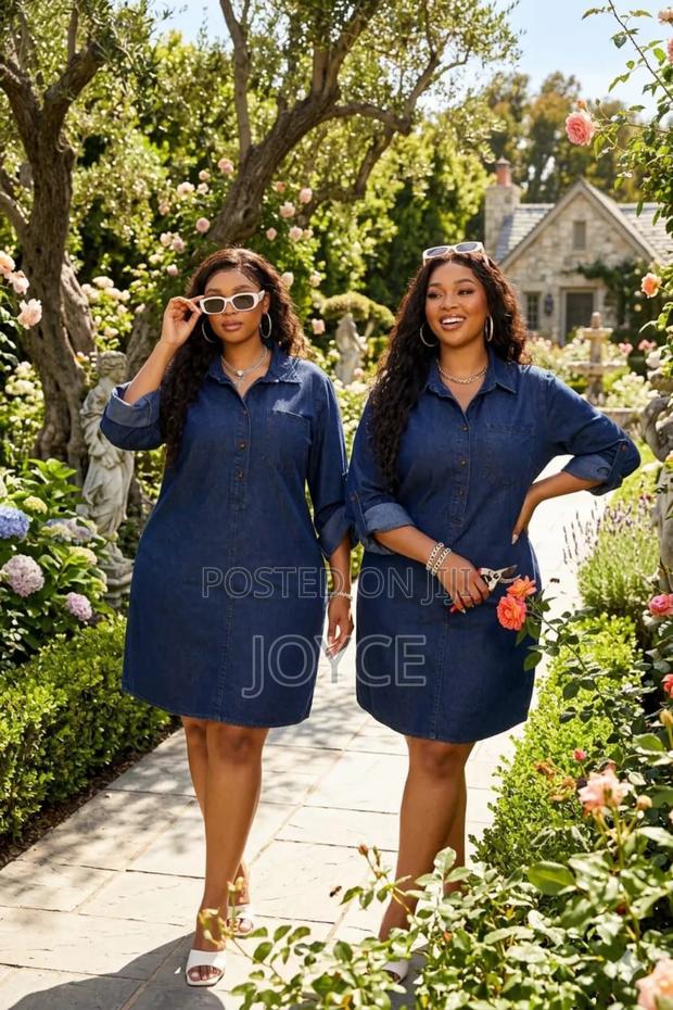 Denim Shirt Dress - thumbnail 3