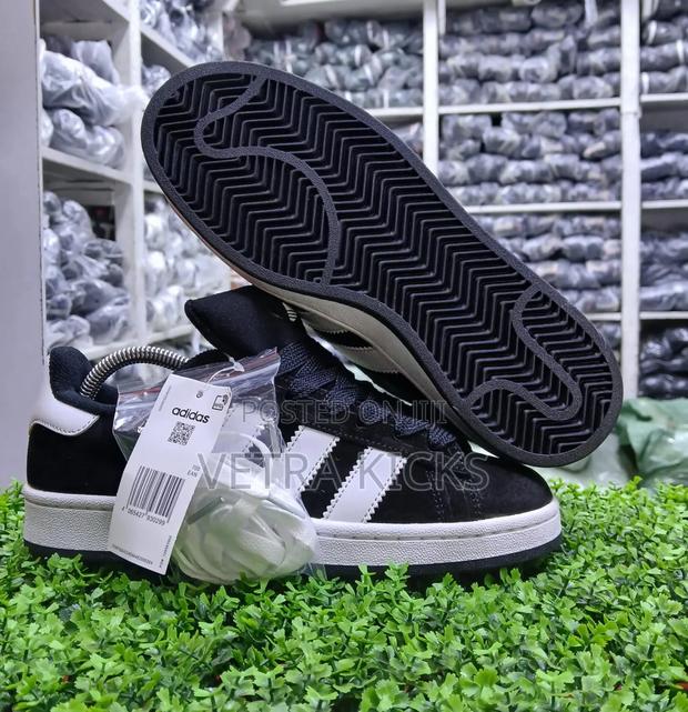 Adidas Campus Black White Restocked Now - main view