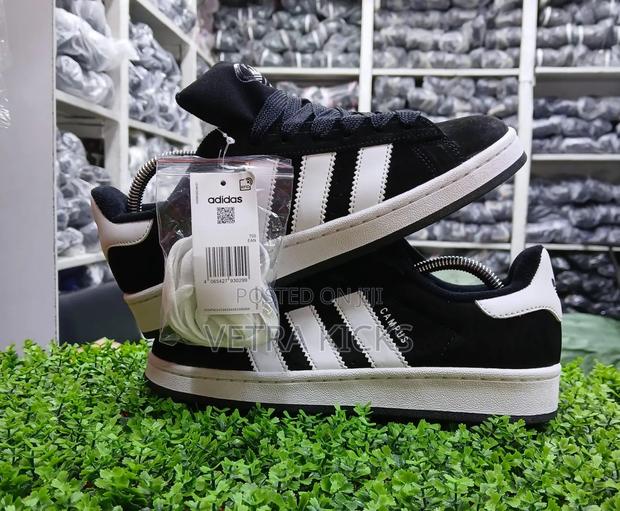 Adidas Campus Black White Restocked Now - thumbnail 3