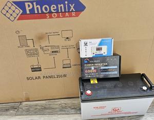 250w Complete Solar Kit(Panel+Battery+Inverter+Controller) - thumbnail 2