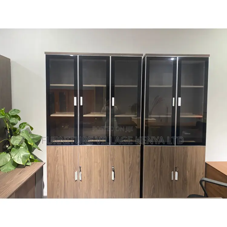 Office Cabinet; 2- Door Wooden Office Storage Cabinet