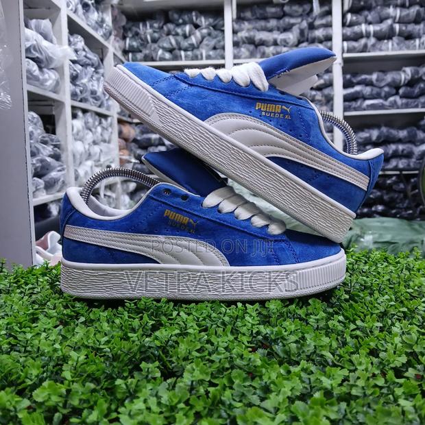 Puma Xl Blue White Sueded - main view