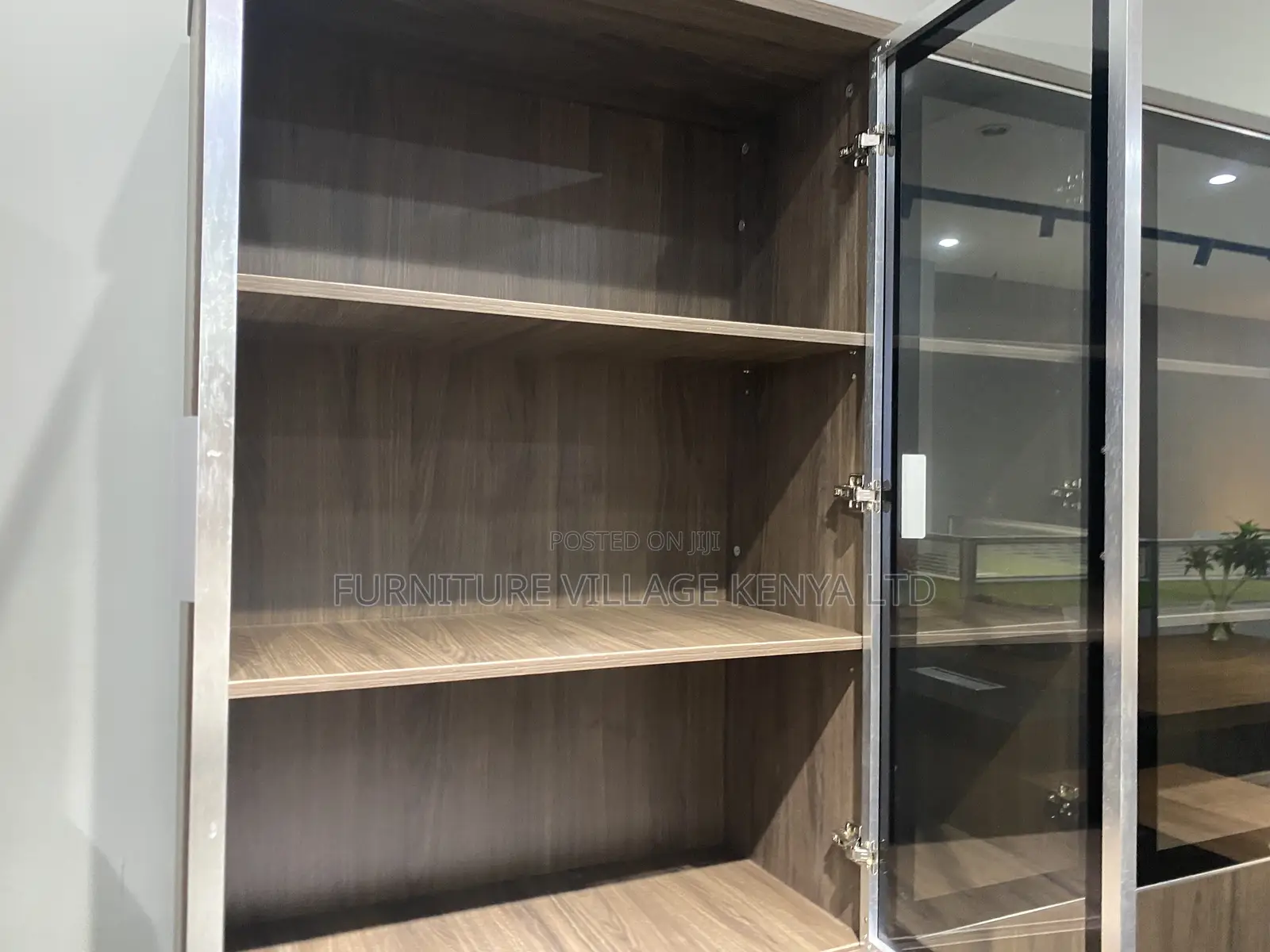 Office Cabinet; 2- Door Wooden Office Storage Cabinet