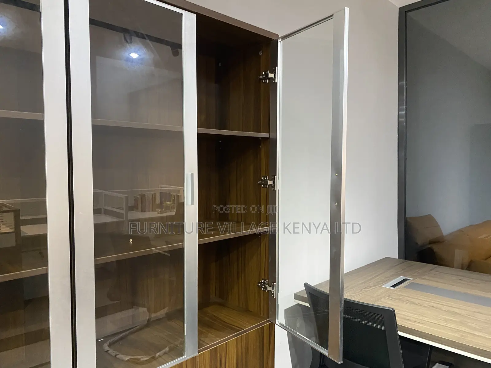 Office Cabinet; 2- Door Wooden Office Storage Cabinet