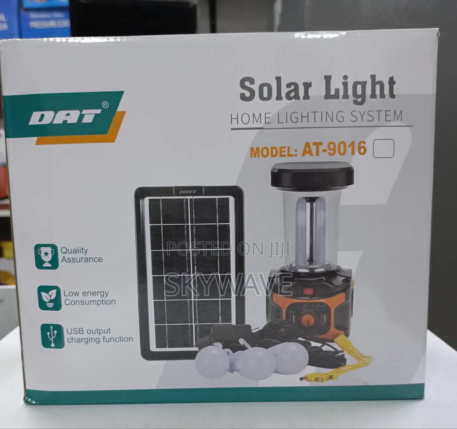 Dat Solar Lighting With Mp3 Solar Panel