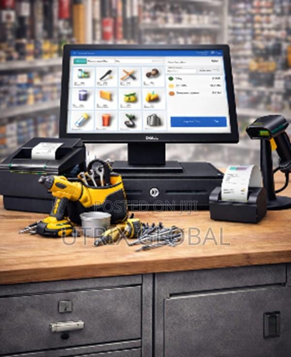 Hardware Shop Billing Pos With Inventory Management - main view