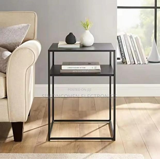 2 Layers Nordic Metallicside Table/Bedside//Desk Side - main view