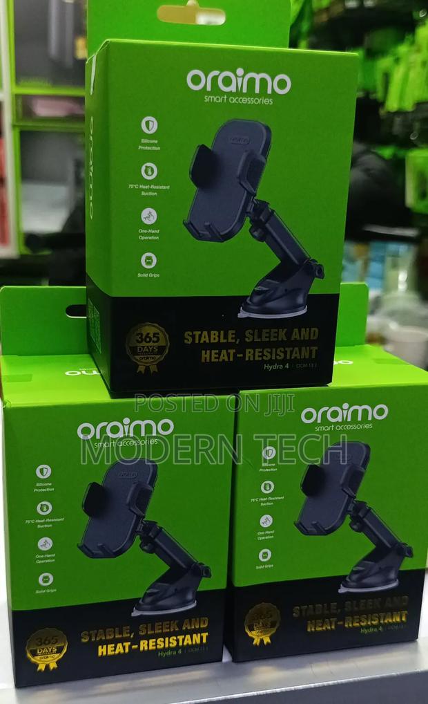Oraimo Hydra 4 Super Suction Flexible Car Mount