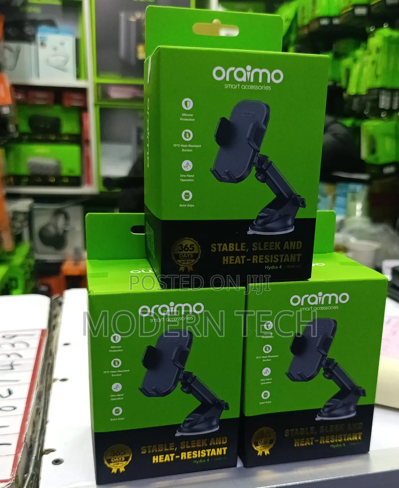 Oraimo Hydra 4 Flexible Car Phone Mount