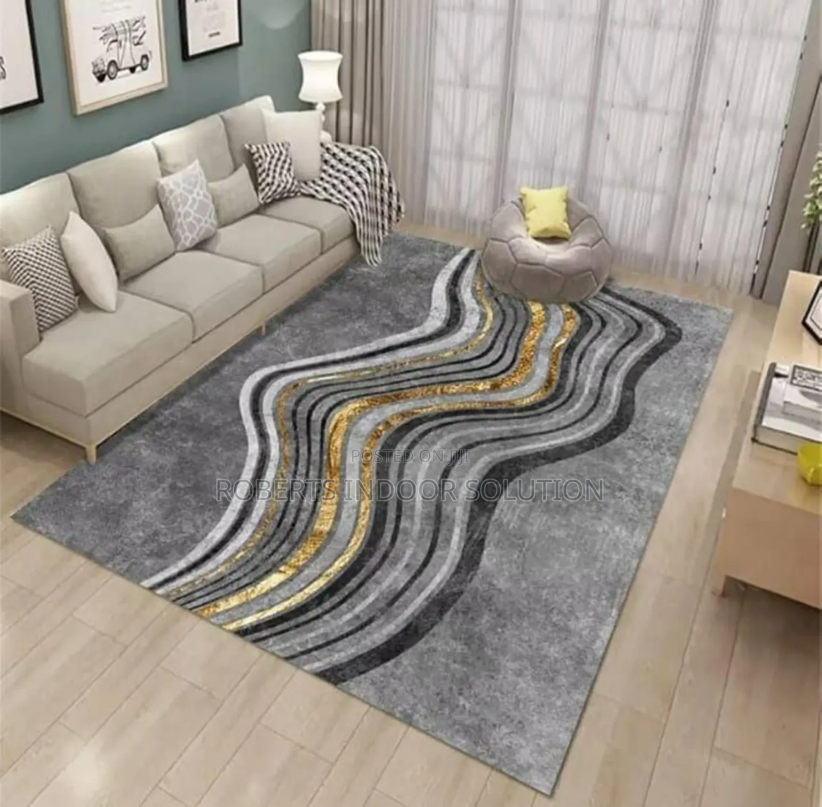 Multiple Pattern and Shades 3d Quality Carpet