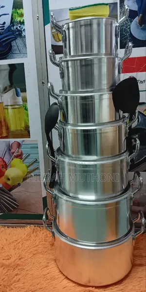 Tornado Tc 14-PCS Stainless Steel Cooking Pot Set