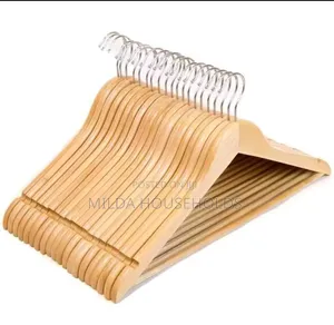 Wooden Hangers Now Available