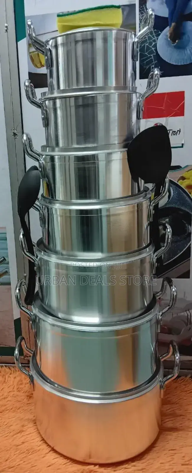 Tornado Tc 14-PCS Stainless Steel Cooking Pot