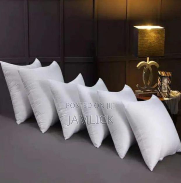 5pcs Plain White Throw Pillows - Sn - thumbnail 2